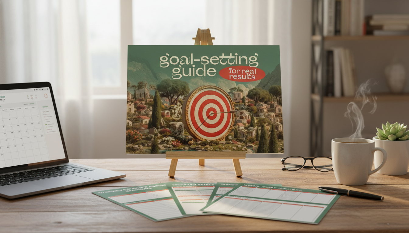 Printable SMART Goal Planner for Weekly & Daily Momentum